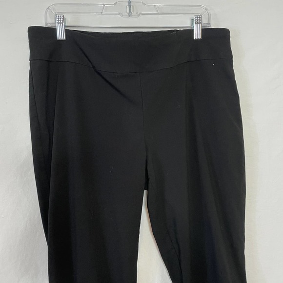 Hilary Radley Black Slacks Size 16 - Picture 2 of 7